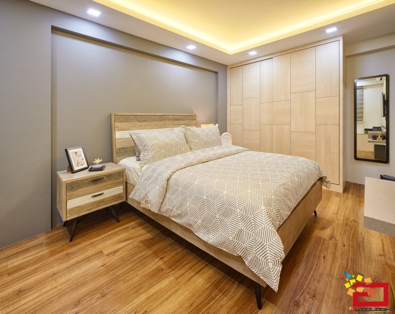 Modern, Scandinavian Design - Bedroom - HDB 5 Room - Design by Absolook Interior Design Pte Ltd