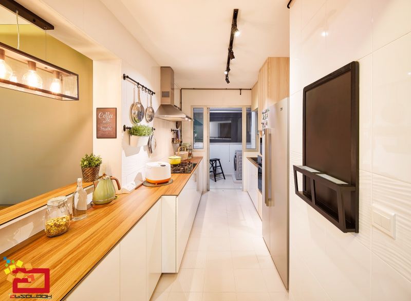 Modern, Scandinavian Design - Kitchen - HDB 5 Room - Design by Absolook Interior Design Pte Ltd