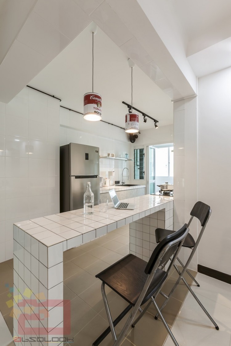 Contemporary, Modern, Scandinavian Design - Kitchen - HDB 4 Room - Design by Absolook Interior Design Pte Ltd
