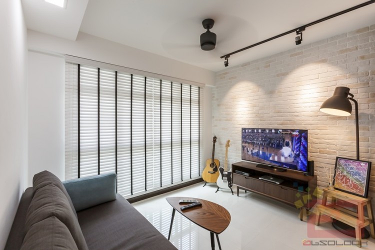Contemporary, Modern, Scandinavian Design - Living Room - HDB 4 Room - Design by Absolook Interior Design Pte Ltd
