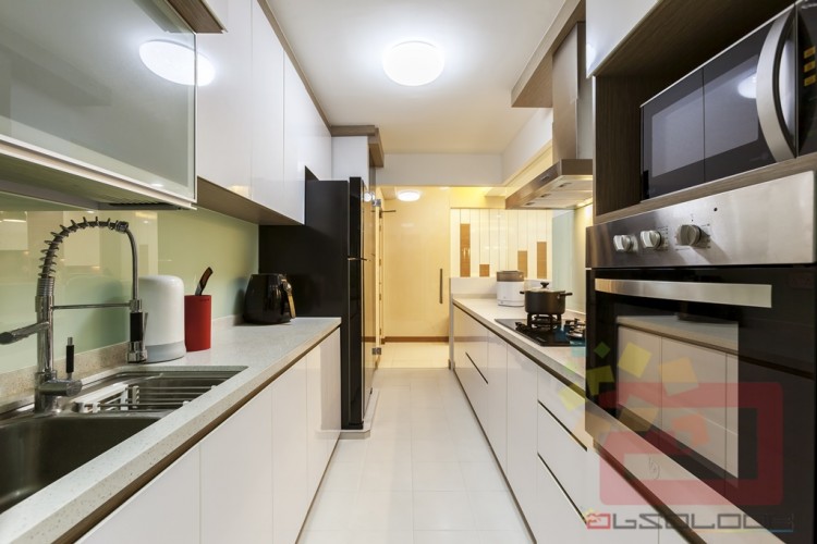 Contemporary, Modern Design - Kitchen - HDB 4 Room - Design by Absolook Interior Design Pte Ltd