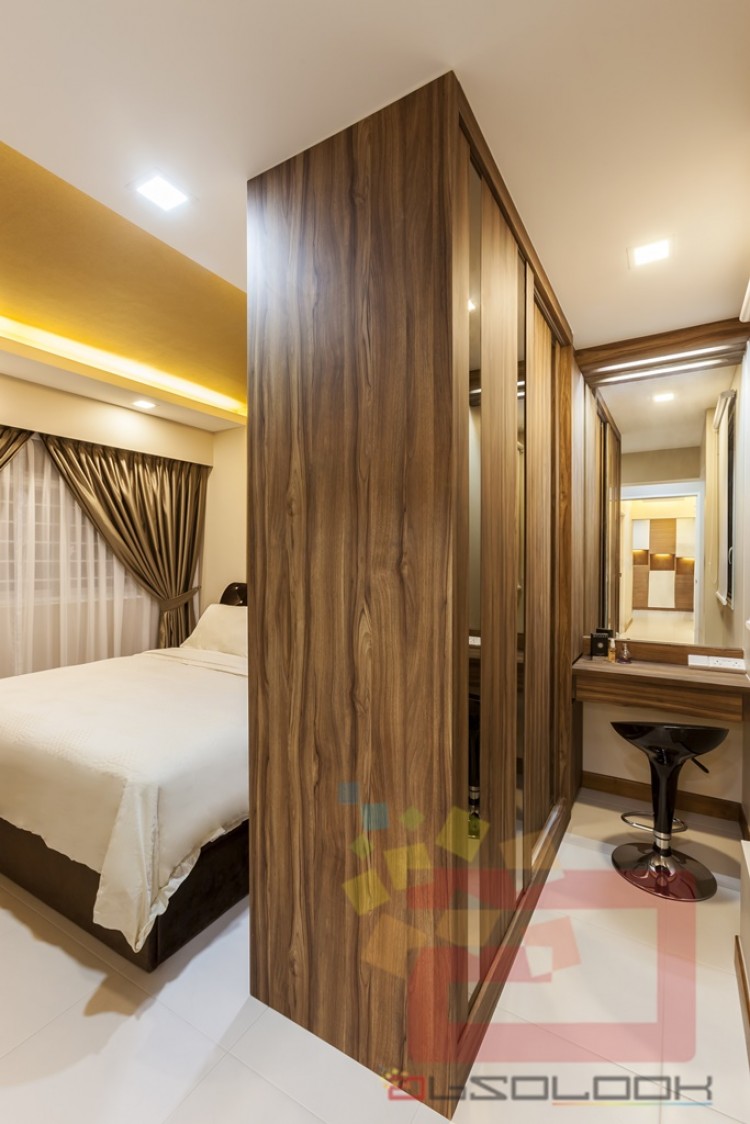 Contemporary, Modern Design - Bedroom - HDB 4 Room - Design by Absolook Interior Design Pte Ltd