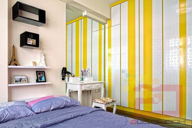 Contemporary, Modern Design - Bedroom - HDB 4 Room - Design by Absolook Interior Design Pte Ltd