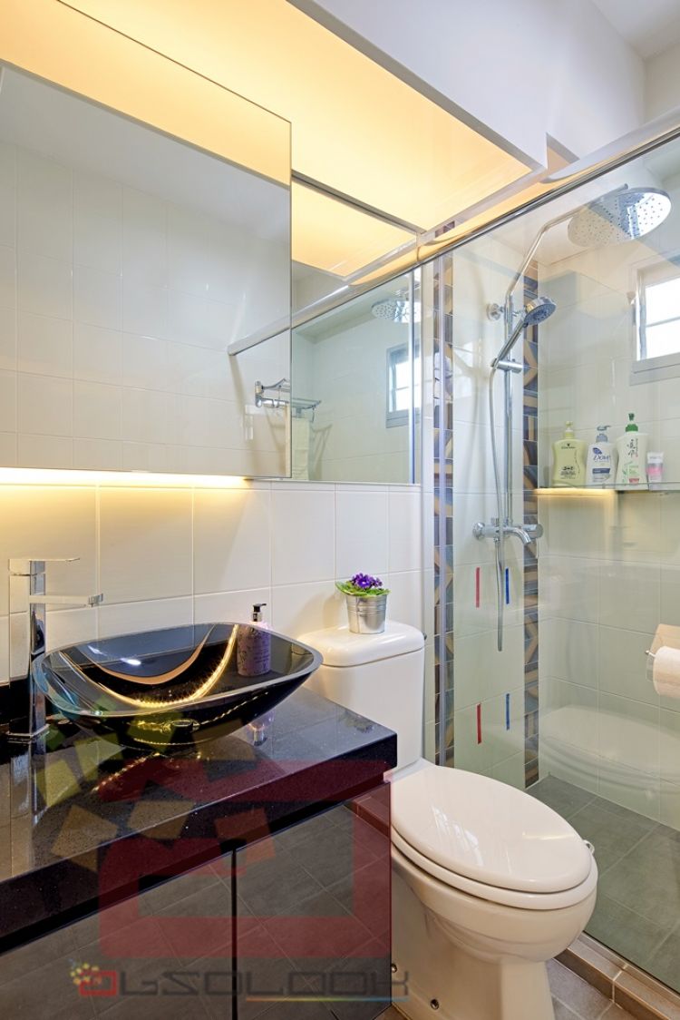 Contemporary, Minimalist, Modern Design - Bathroom - HDB 4 Room - Design by Absolook Interior Design Pte Ltd