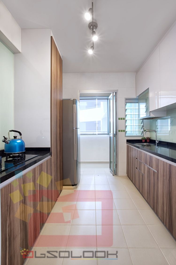 Contemporary, Minimalist, Modern Design - Kitchen - HDB 4 Room - Design by Absolook Interior Design Pte Ltd
