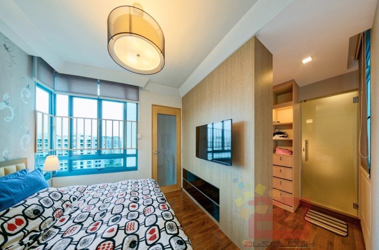 Contemporary, Minimalist, Modern Design - Bedroom - HDB Executive Apartment - Design by Absolook Interior Design Pte Ltd