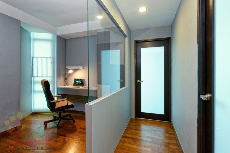 Contemporary, Minimalist, Modern Design - Study Room - HDB Executive Apartment - Design by Absolook Interior Design Pte Ltd
