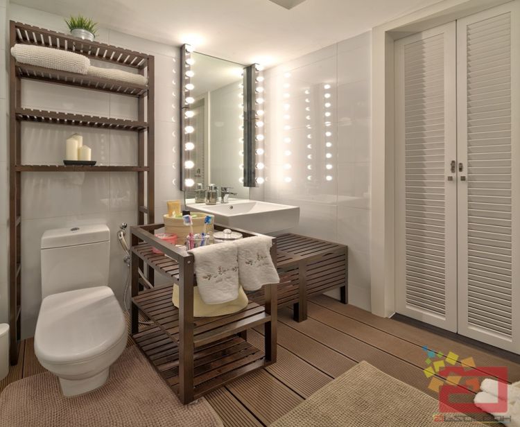 Contemporary, Minimalist, Scandinavian, Victorian Design - Bathroom - HDB 4 Room - Design by Absolook Interior Design Pte Ltd