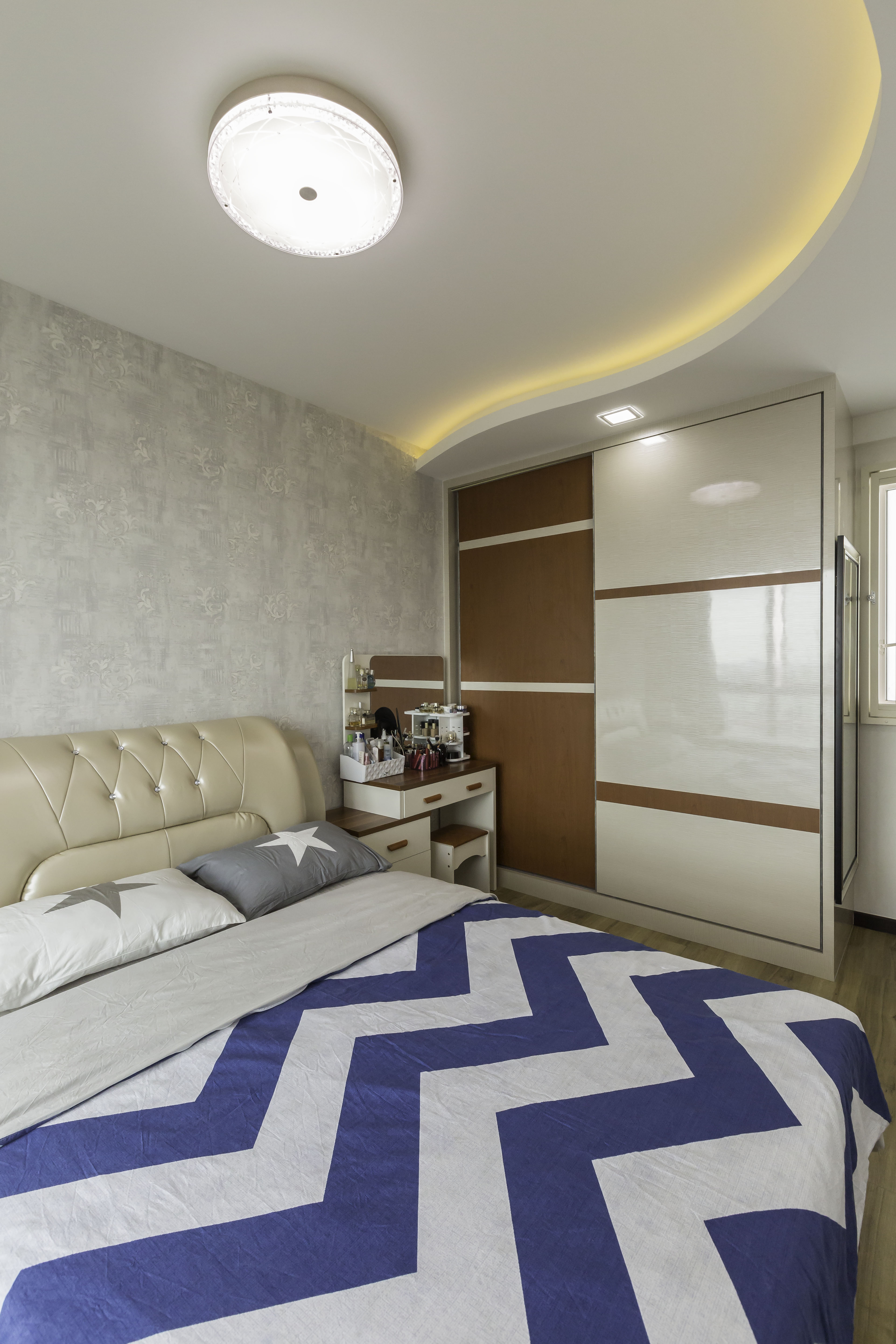 Classical, Modern Design - Bedroom - HDB 5 Room - Design by Absolook Interior Design Pte Ltd