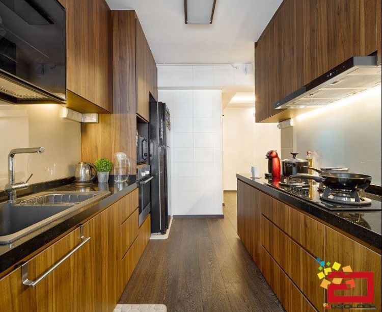 Classical, Contemporary Design - Kitchen - HDB 4 Room - Design by Absolook Interior Design Pte Ltd