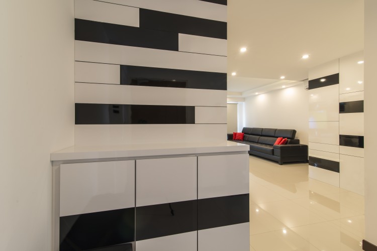 Contemporary, Modern Design - Living Room - HDB 5 Room - Design by AC Vision Design Pte Ltd