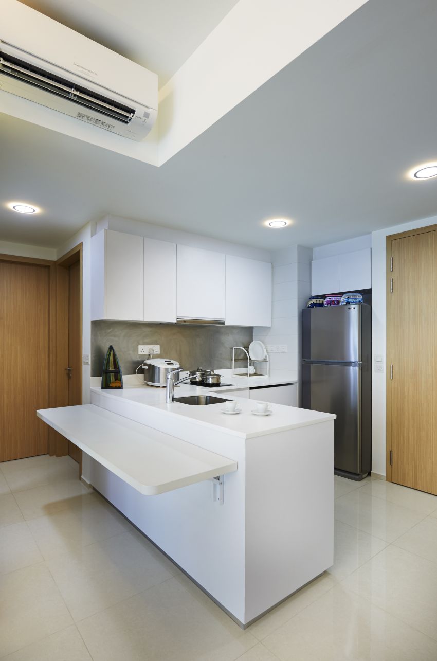 Contemporary Design - Kitchen - Condominium - Design by AC Vision Design Pte Ltd