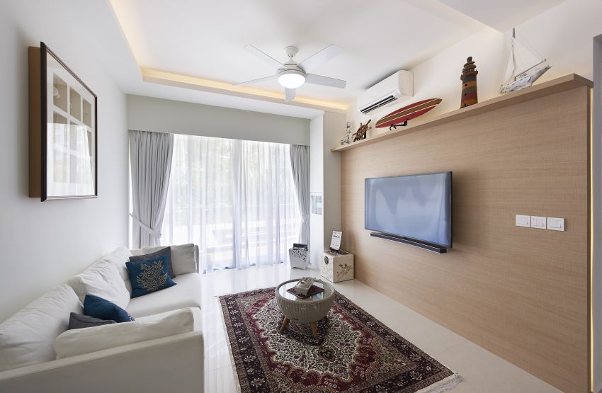 Contemporary Design - Living Room - Condominium - Design by AC Vision Design Pte Ltd