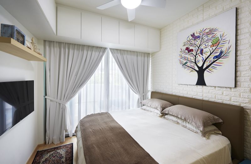 Minimalist, Resort Design - Bedroom - Condominium - Design by AC Vision Design Pte Ltd