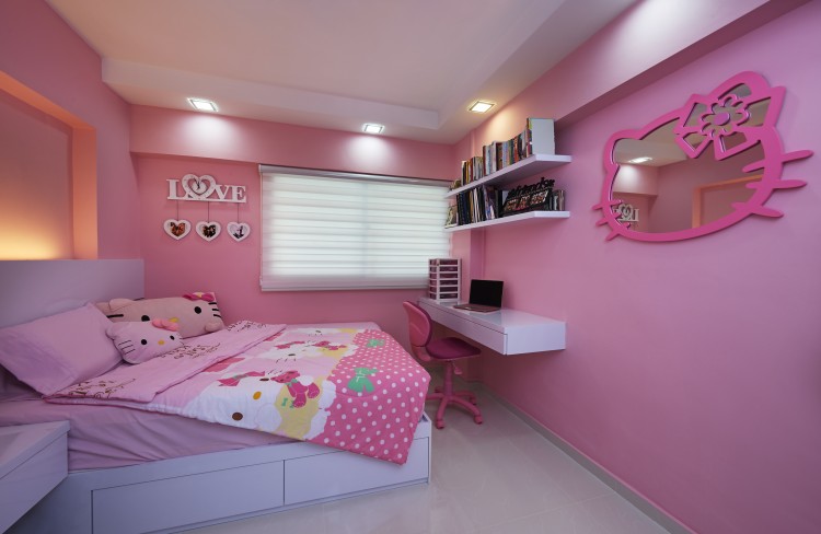 Contemporary, Modern Design - Bedroom - HDB 4 Room - Design by AC Vision Design Pte Ltd