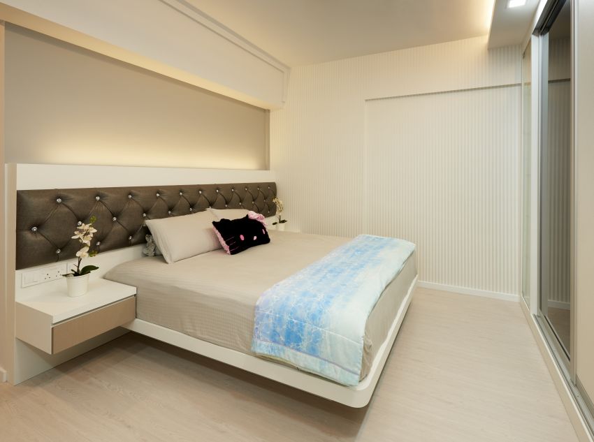 Contemporary Design - Bedroom - HDB Executive Apartment - Design by AC Vision Design Pte Ltd