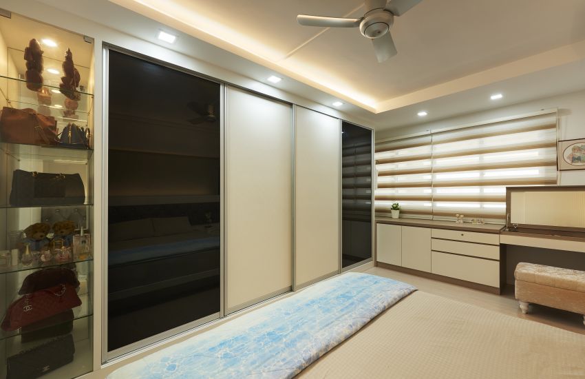 Contemporary Design - Bedroom - HDB Executive Apartment - Design by AC Vision Design Pte Ltd