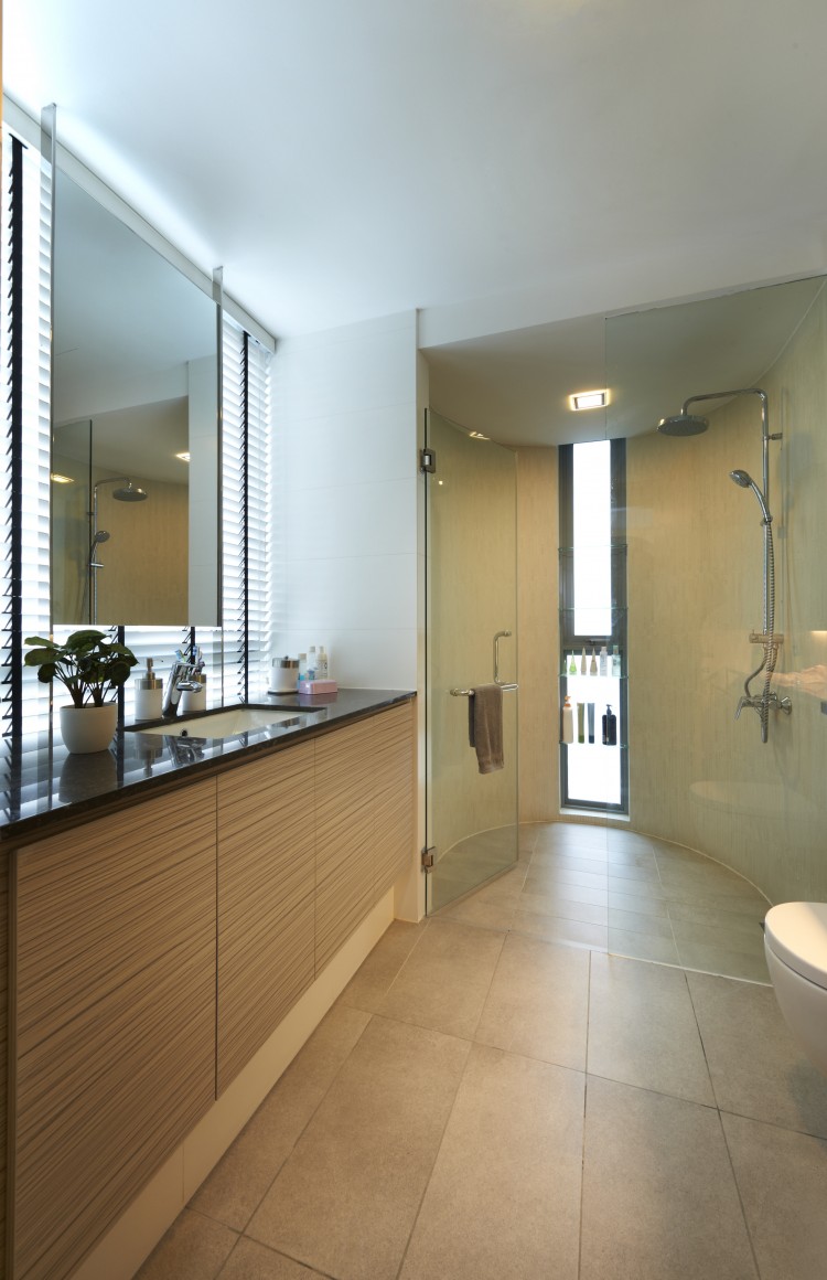 Contemporary, Modern Design - Bathroom - Condominium - Design by AC Vision Design Pte Ltd