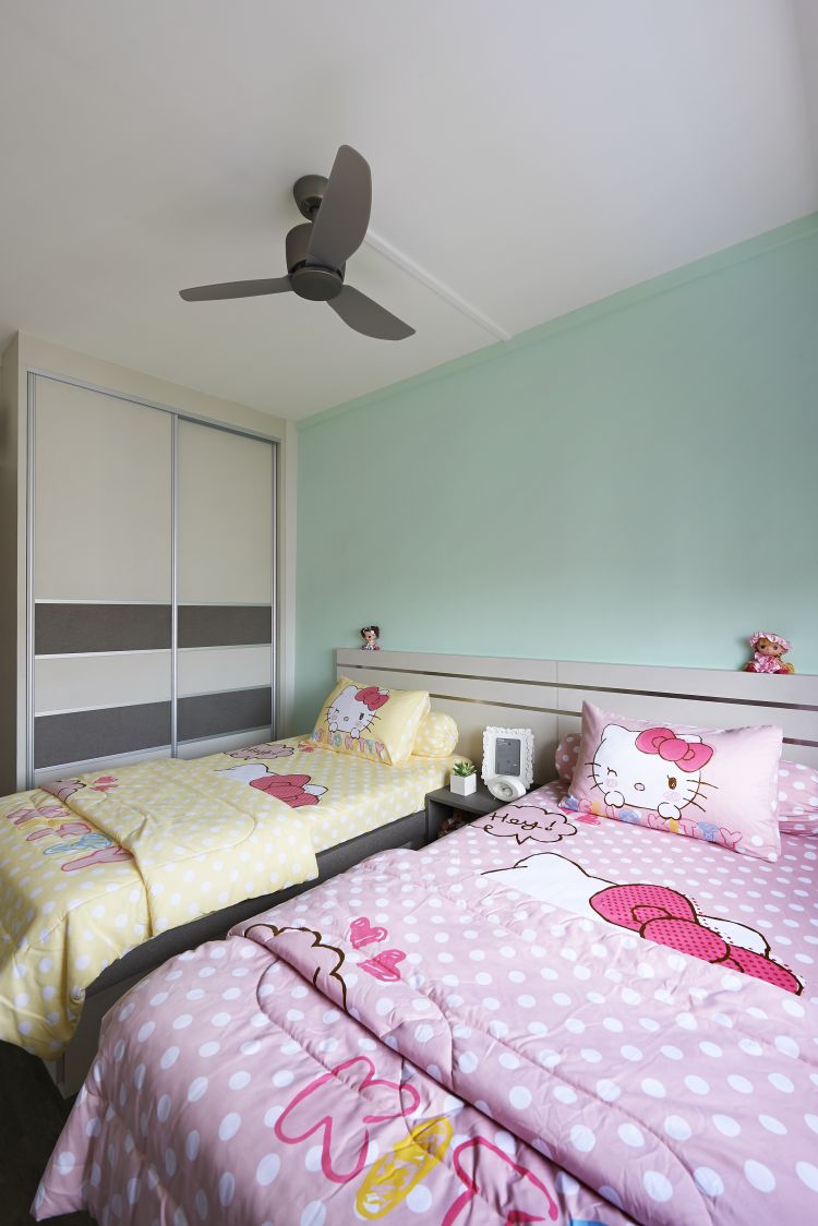 Contemporary, Modern Design - Bedroom - HDB 5 Room - Design by AC Vision Design Pte Ltd
