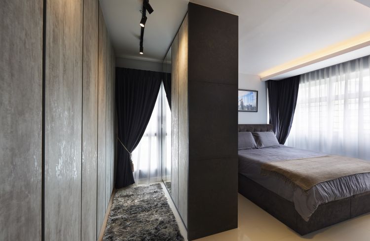 Modern, Scandinavian, Victorian Design - Bedroom - HDB 5 Room - Design by AC Vision Design Pte Ltd