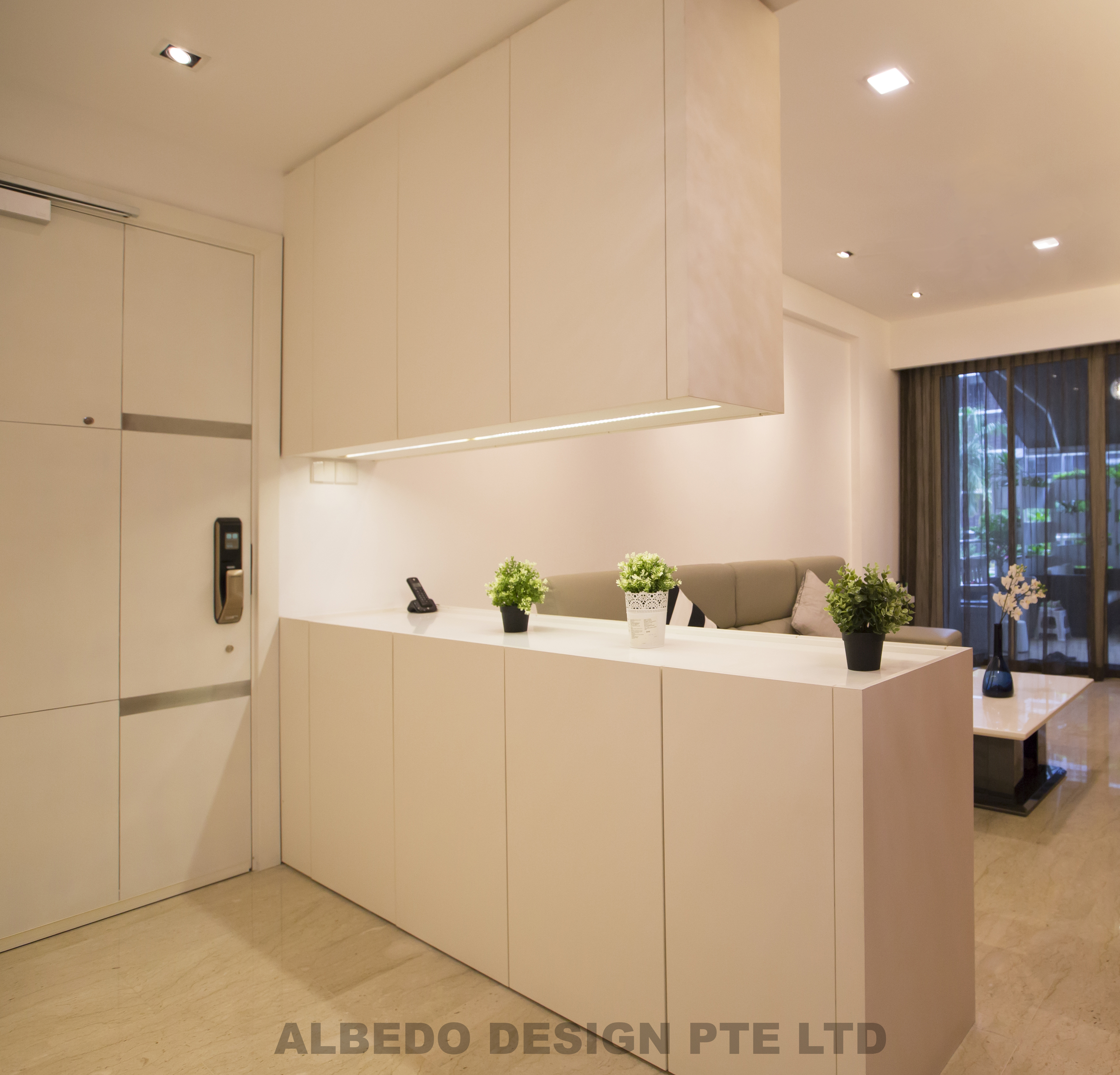 Contemporary, Minimalist, Modern Design - Living Room - Condominium - Design by Albedo Design Pte Ltd