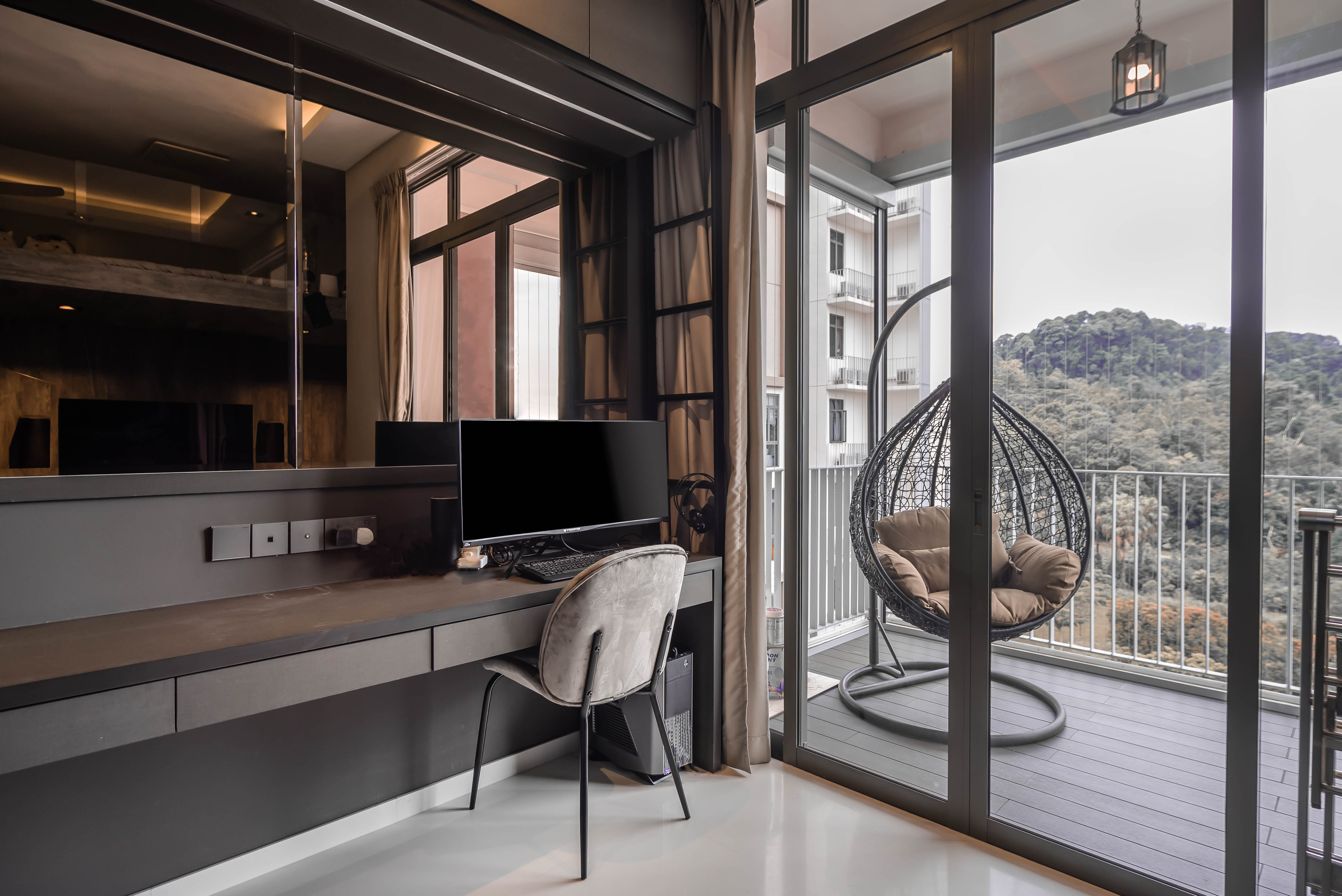 Industrial, Modern Design - Bedroom - Condominium - Design by Albedo Design Pte Ltd