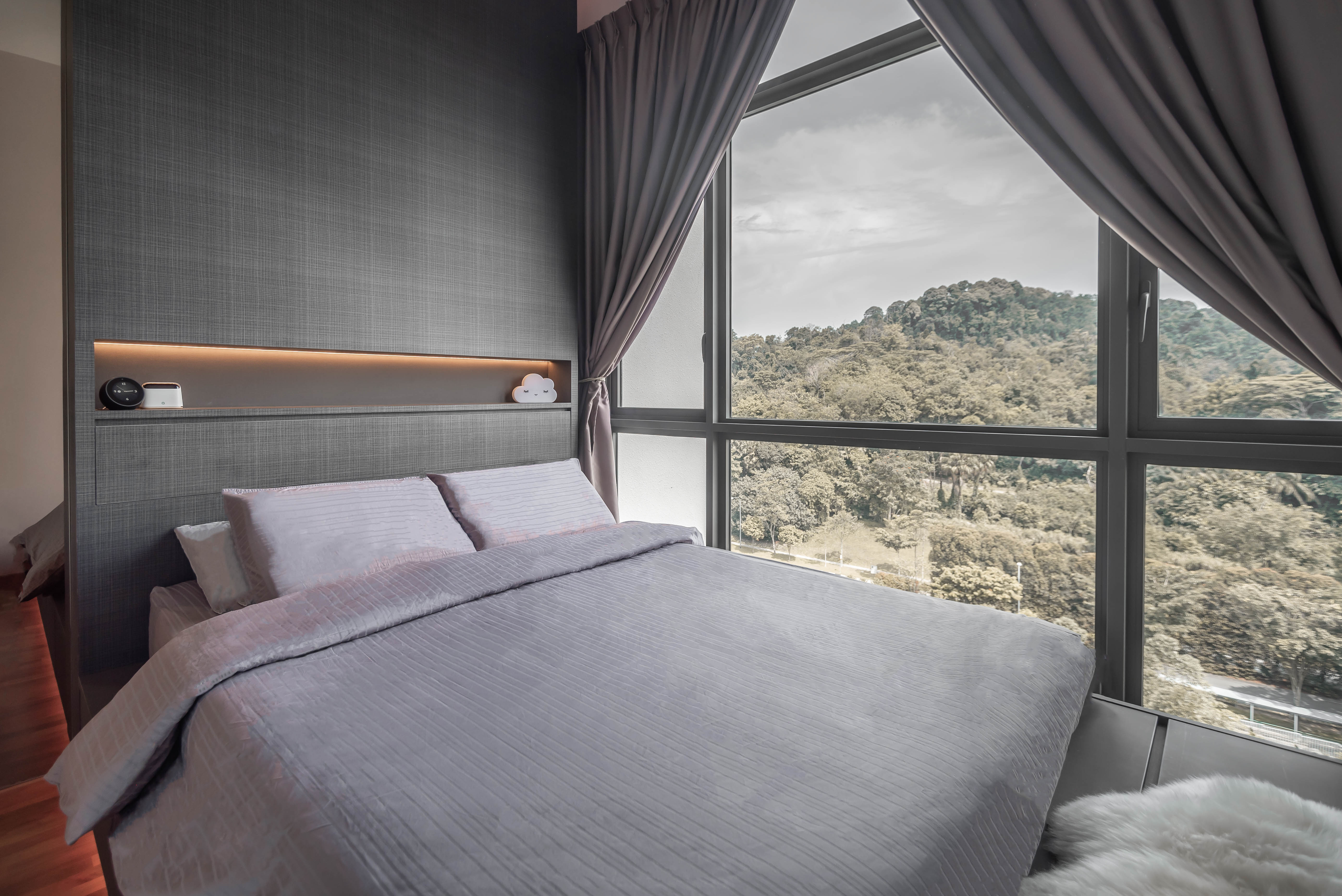 Industrial, Modern Design - Bedroom - Condominium - Design by Albedo Design Pte Ltd