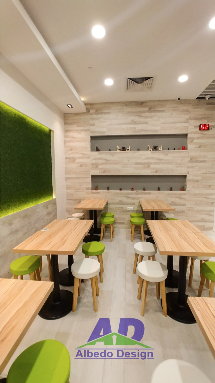 Modern, Scandinavian Design - Commercial - F&B - Design by Albedo Design Pte Ltd