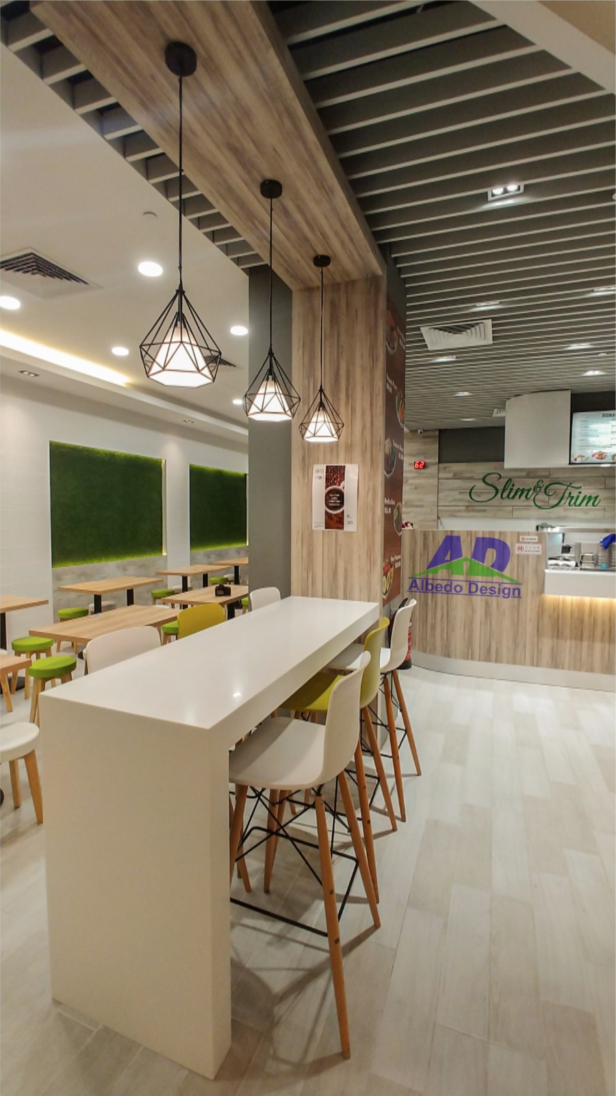 Modern, Scandinavian Design - Commercial - F&B - Design by Albedo Design Pte Ltd