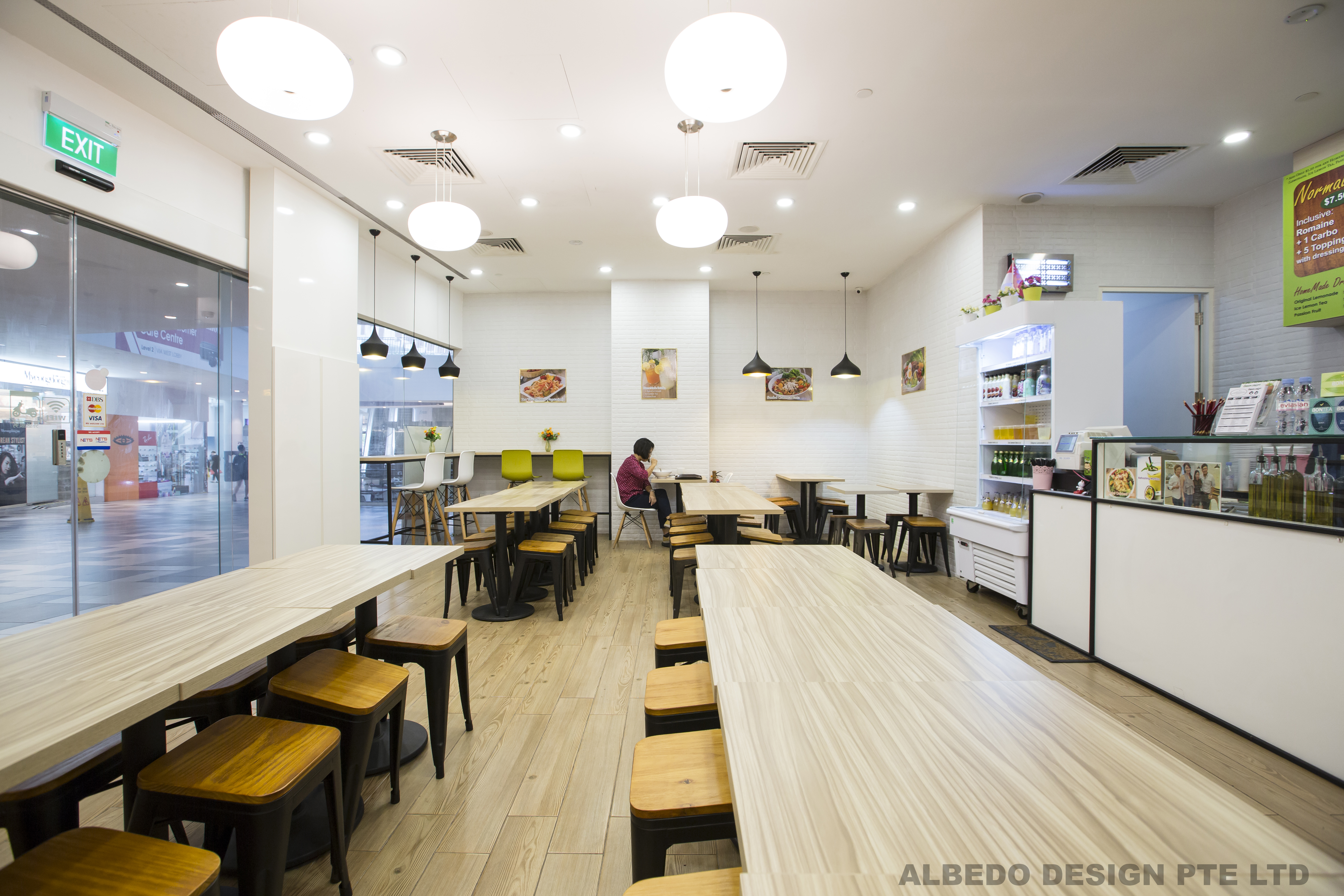 Contemporary, Industrial, Minimalist Design - Commercial - F&B - Design by Albedo Design Pte Ltd