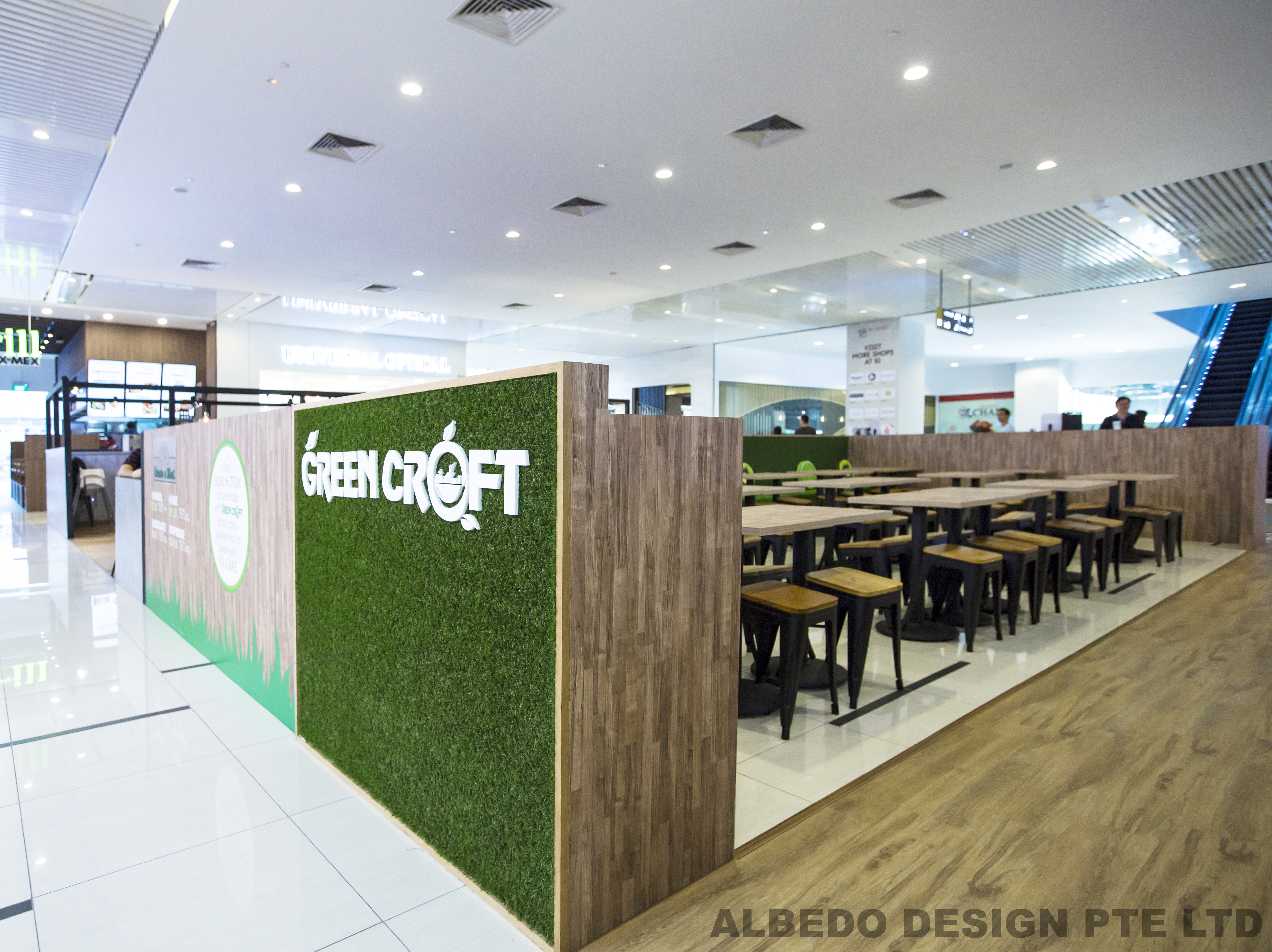 Contemporary, Industrial, Minimalist Design - Commercial - F&B - Design by Albedo Design Pte Ltd