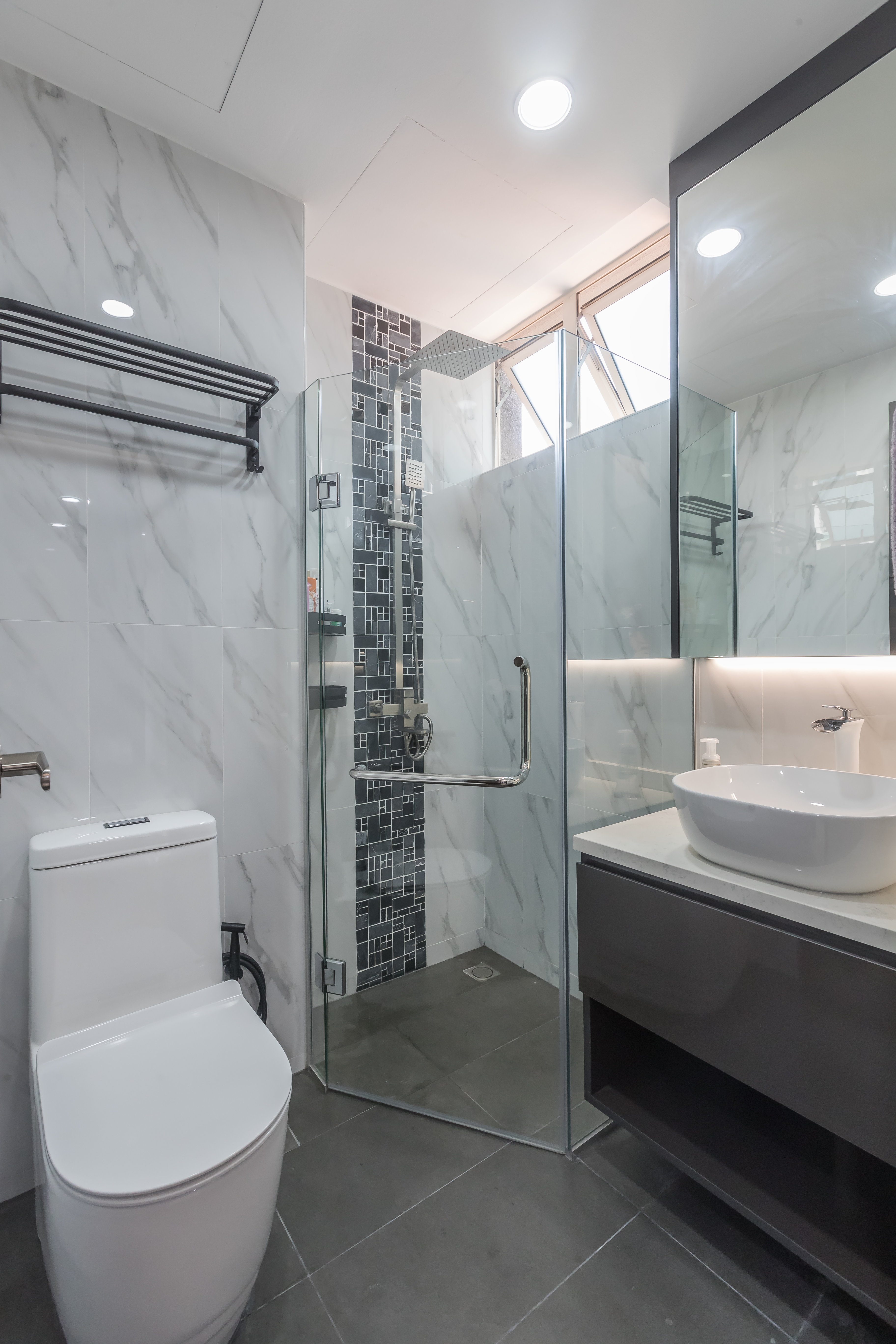 Contemporary, Modern Design - Bathroom - Condominium - Design by Albedo Design Pte Ltd