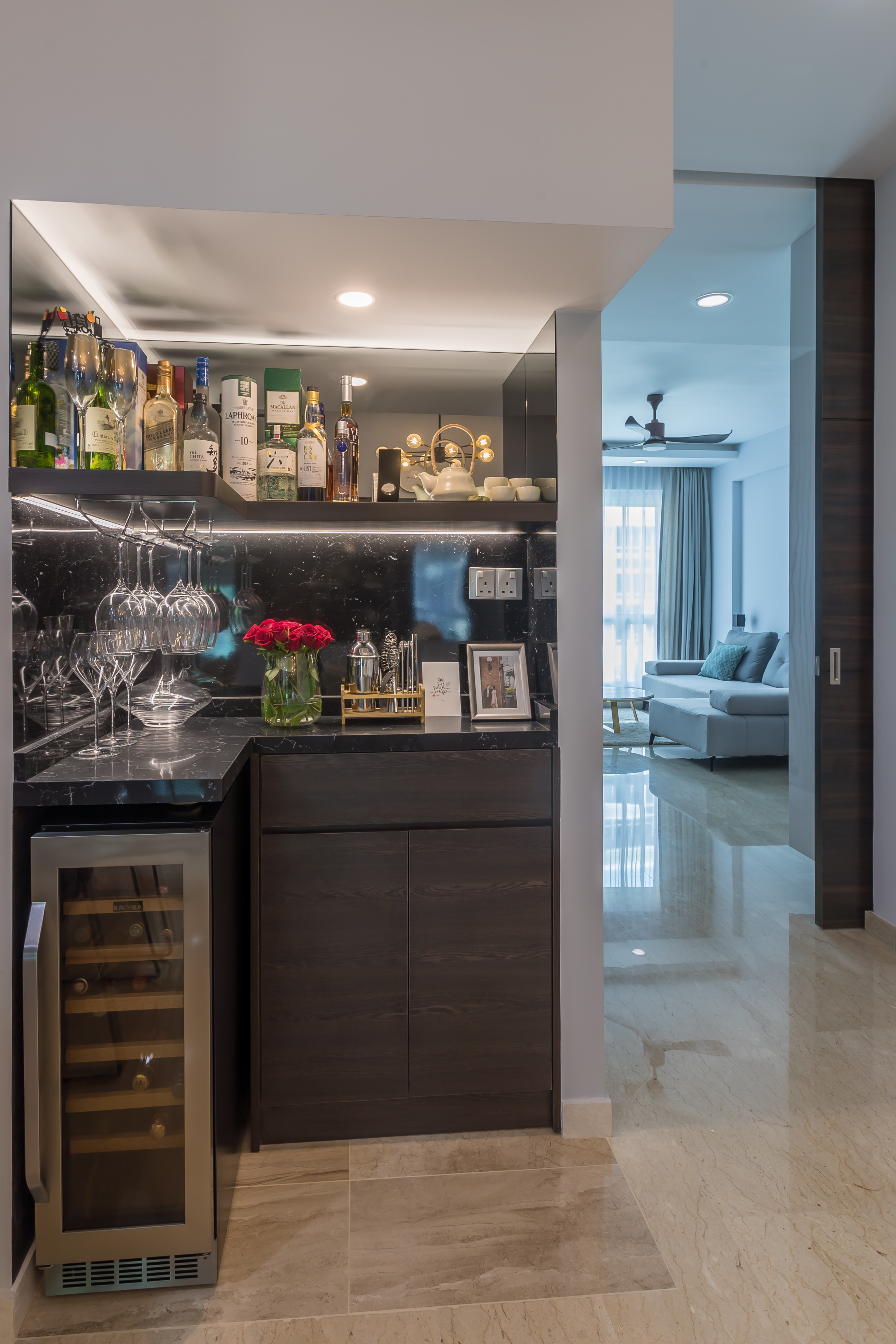 Contemporary, Modern Design - Dining Room - Condominium - Design by Albedo Design Pte Ltd