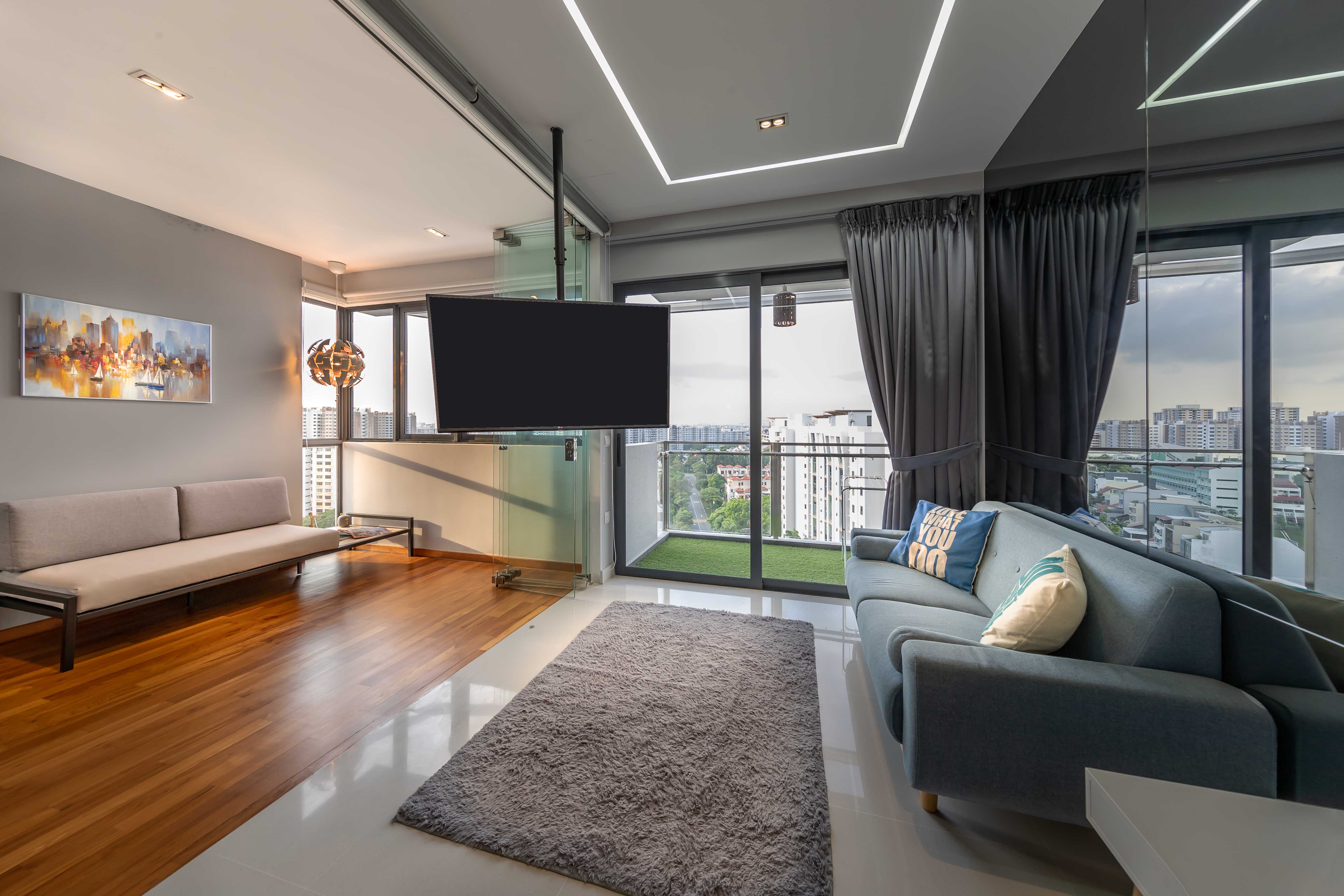Modern Design - Living Room - Condominium - Design by All About Designs Pte Ltd