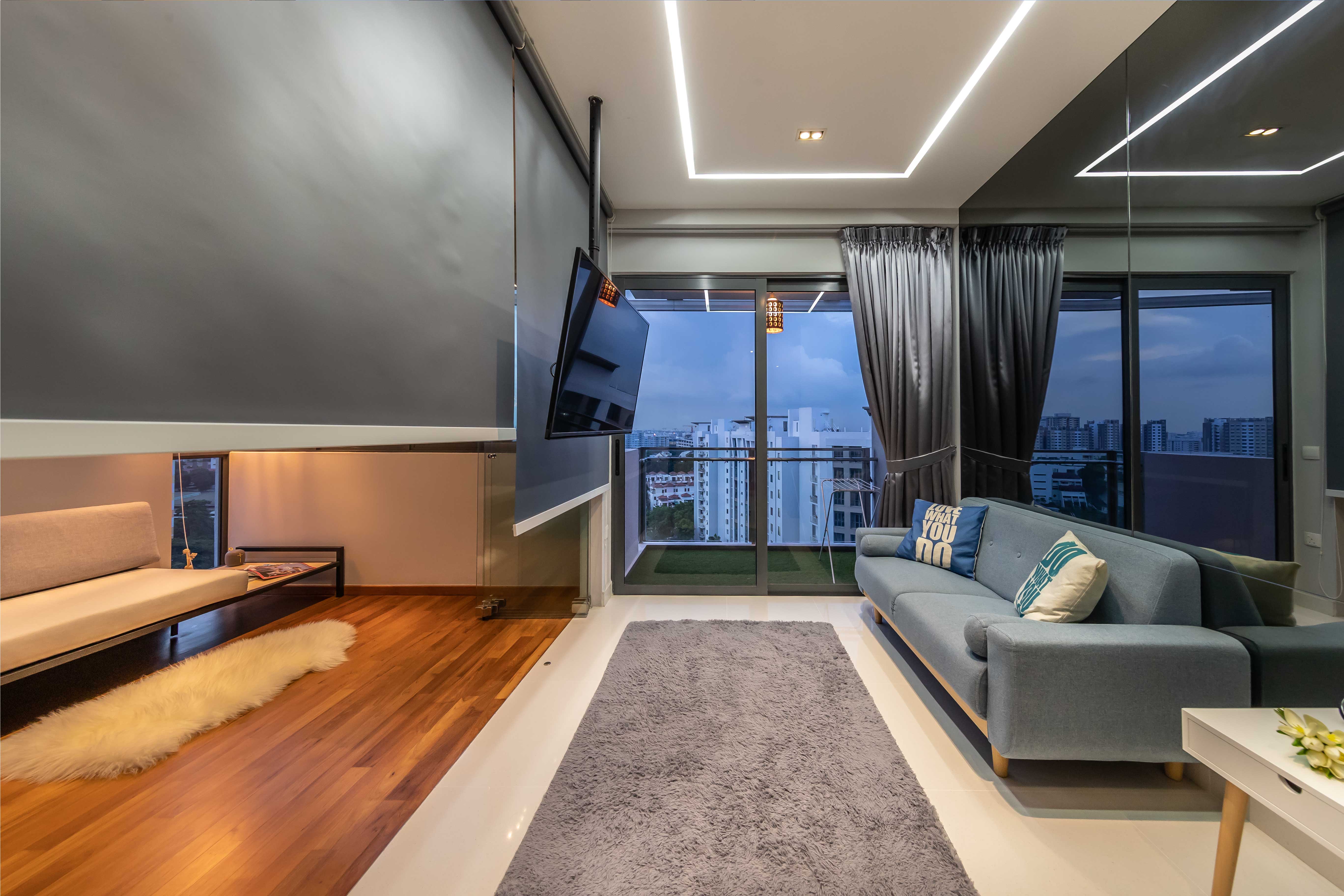 Modern Design - Living Room - Condominium - Design by All About Designs Pte Ltd