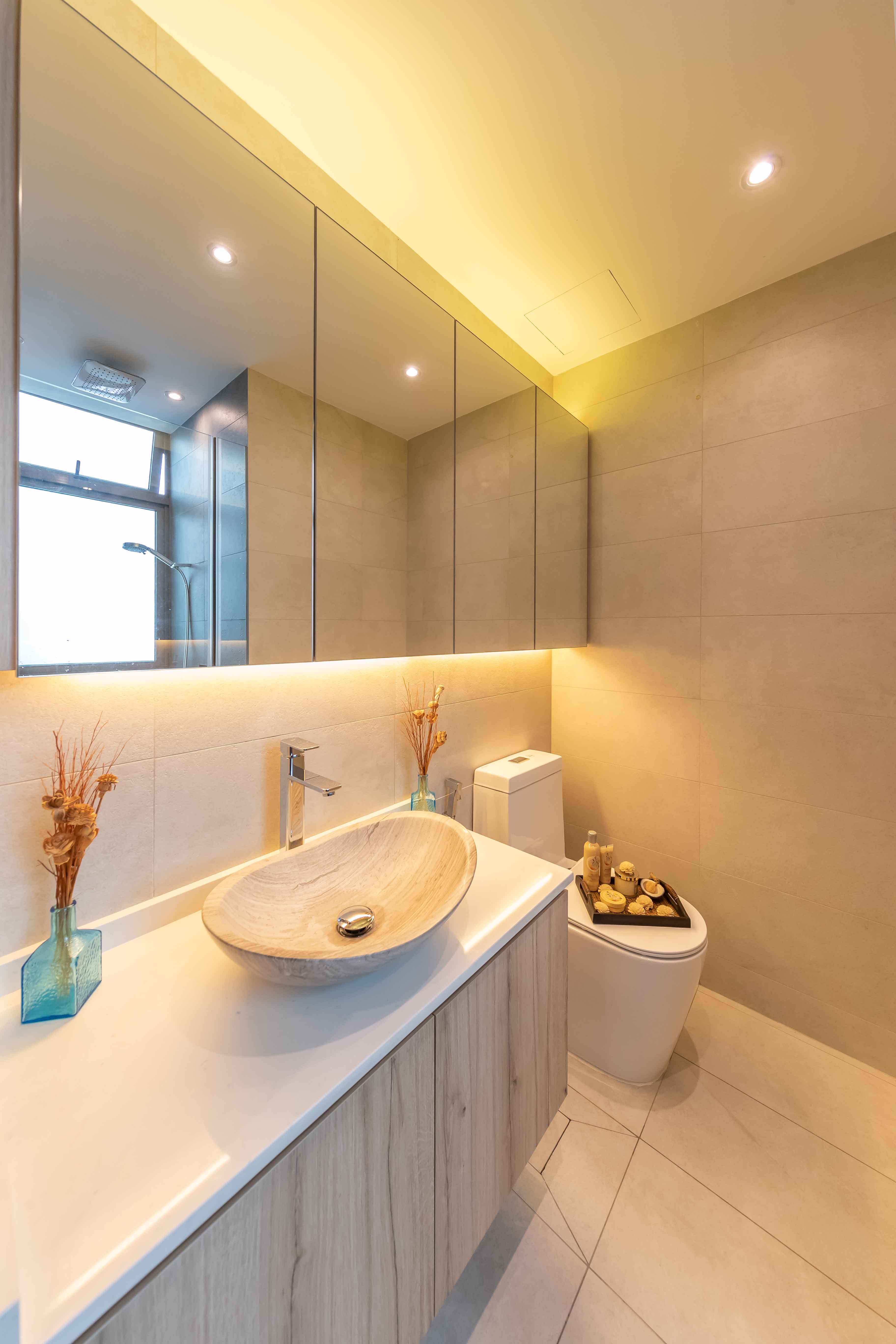 Modern, Victorian Design - Bathroom - HDB 4 Room - Design by All About Designs Pte Ltd