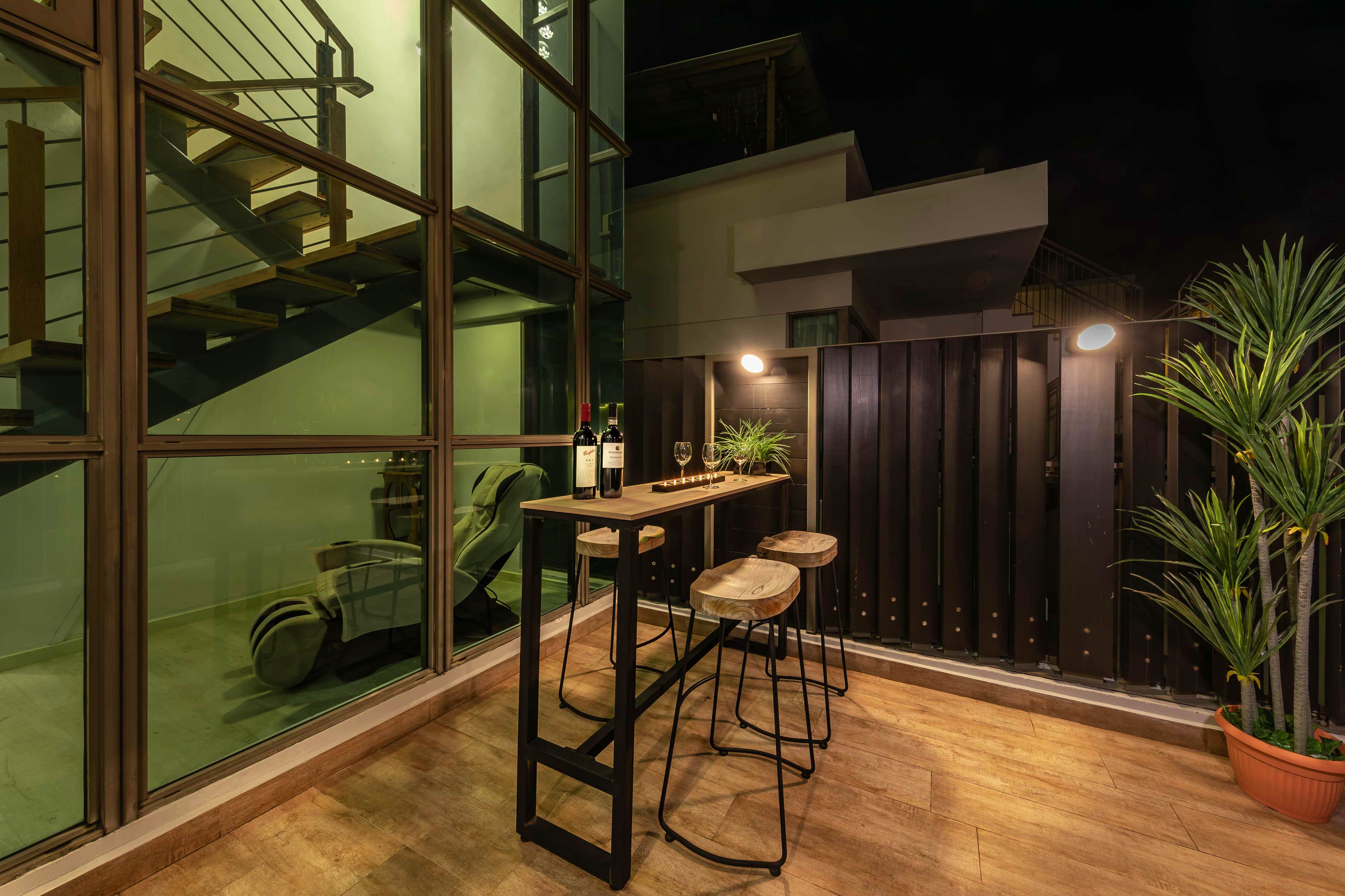 Modern, Victorian Design - Balcony - HDB 4 Room - Design by All About Designs Pte Ltd