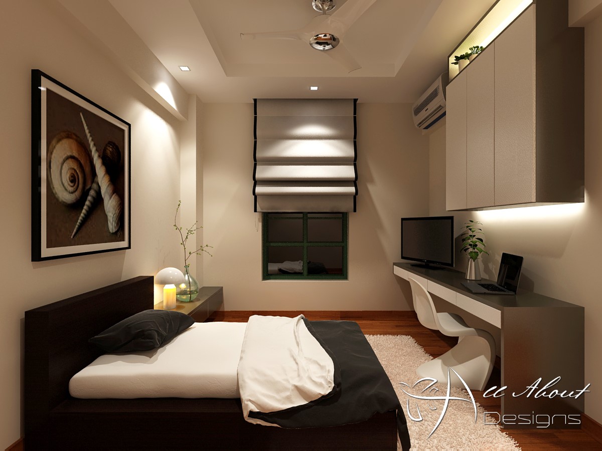 Contemporary, Modern Design - Bedroom - Condominium - Design by All About Designs Pte Ltd