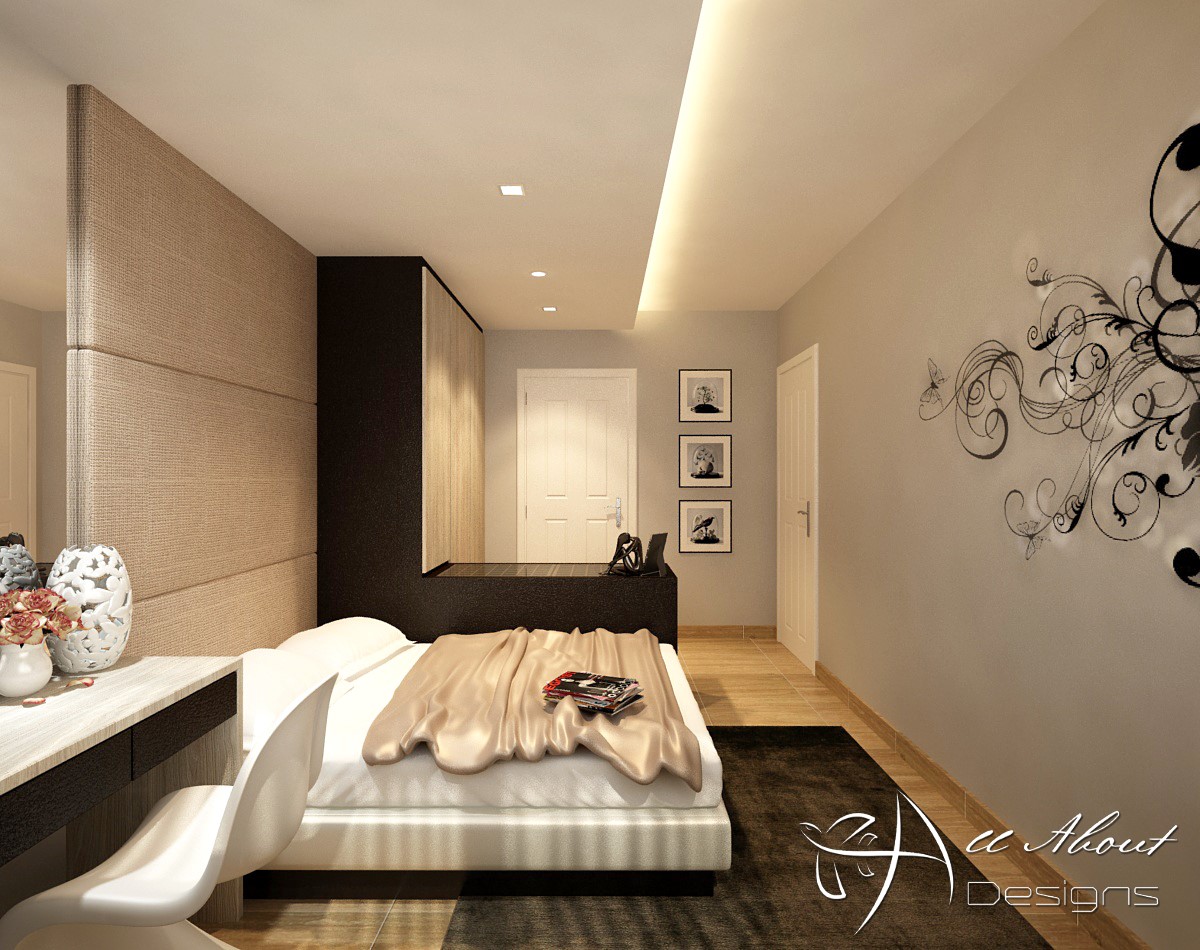 Contemporary, Modern Design - Bedroom - HDB 5 Room - Design by All About Designs Pte Ltd