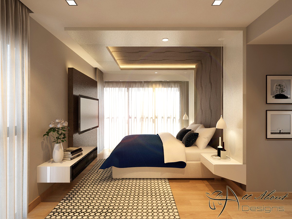 Contemporary, Modern, Resort Design - Bedroom - Condominium - Design by All About Designs Pte Ltd