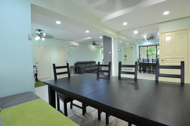Minimalist, Modern Design - Dining Room - HDB Executive Apartment - Design by Amazon Interior Design