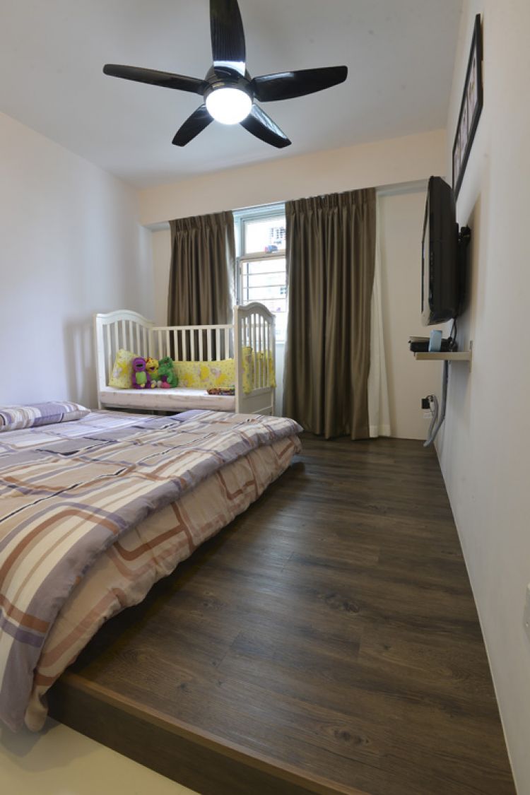 Eclectic, Minimalist, Modern Design - Bedroom - HDB 4 Room - Design by Amazon Interior Design
