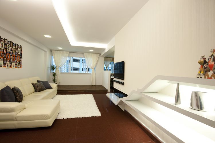 Minimalist, Modern Design - Living Room - Condominium - Design by Amazon Interior Design