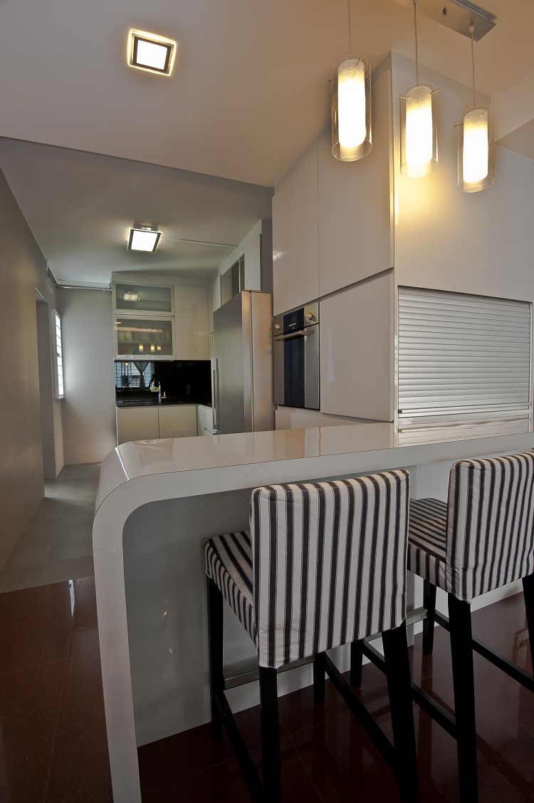 Minimalist, Modern Design - Kitchen - Condominium - Design by Amazon Interior Design