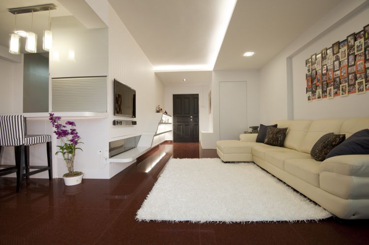 Minimalist, Modern Design - Living Room - Condominium - Design by Amazon Interior Design