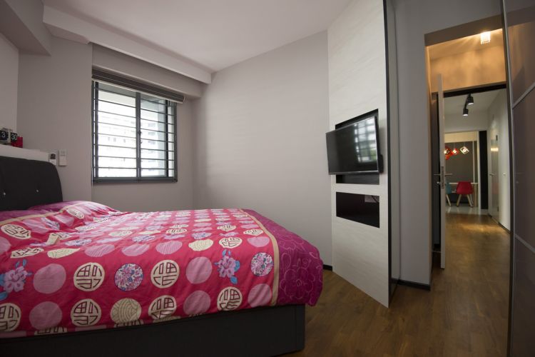 Minimalist, Modern Design - Bedroom - HDB 4 Room - Design by Amazon Interior Design