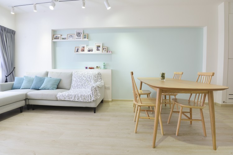 Minimalist, Scandinavian Design - Living Room - HDB 4 Room - Design by Amazon Interior Design
