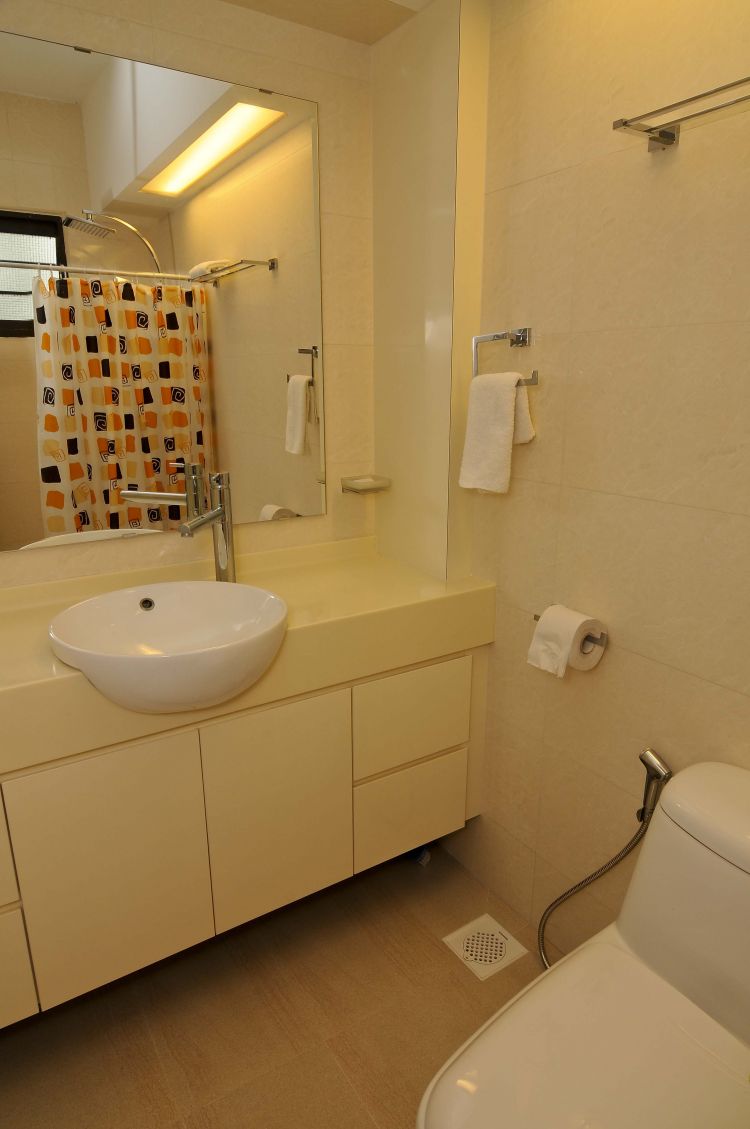 Minimalist, Modern Design - Bathroom - HDB 4 Room - Design by Amazon Interior Design