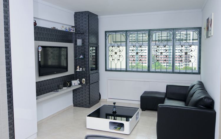 Minimalist, Modern Design - Living Room - HDB 4 Room - Design by Amazon Interior Design