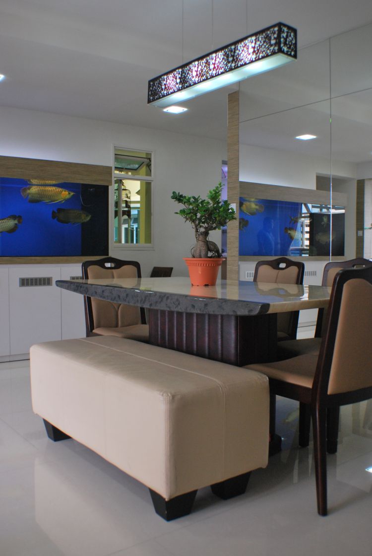 Minimalist, Modern Design - Dining Room - HDB 4 Room - Design by Amazon Interior Design